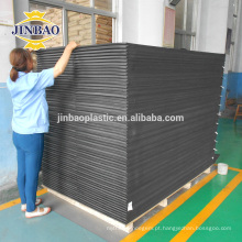 JINBAO alta qualidade branco azul preto 1mm-40mm placa de espuma de pvc